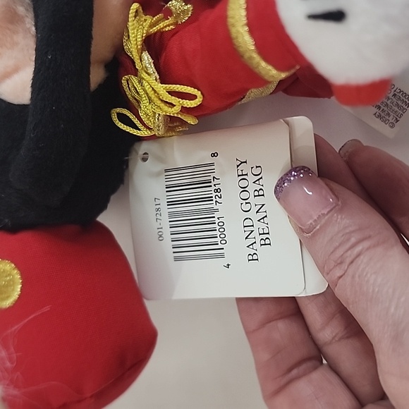 NWT Disneyland 2000 Band Drummer Goofy Beanie Plush - Picture 10 of 12